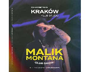 Bilety na koncert Malik Montana | Kraków - 13-04-2023