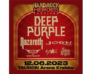 Bilety na HARD ROCK HEROES FESTIVAL Deep Purple + goście specjalni
