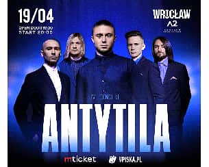 Bilety na koncert Antytila | Wrocław - 19-04-2023
