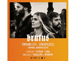 Bilety na koncert BRUTUS w Poznaniu - 14-03-2023
