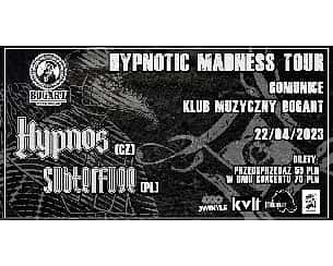 Bilety na koncert Hypnos + Subterfuge w Gomunicach - 22-04-2023