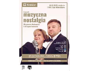 Bilety na koncert „Muzyczna nostalgia” Małgorzata Markowska & Grzegorz Sieradzki w Krakowie - 26-02-2023