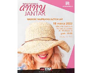 Bilety na koncert pamięci Anny Jantar - Anna Jantar - koncert pamięci "Radość najpiękniejszych lat" w Żywcu - 18-03-2023