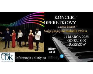 Bilety na koncert Wspomnień Czar - Koncert operetkowy w Rzeszowie - 11-03-2023