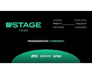 Bilety na koncert Rap Stage Fest w Katowicach - 17-02-2023 Bilety na koncert Rap Stage Fest w Katowicach - 17-02-2023