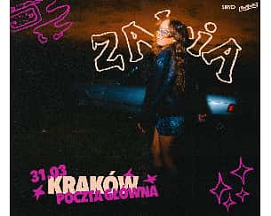 Bilety na koncert Zalia - kocham i tęsknię Tour | Kraków - 31-03-2023
