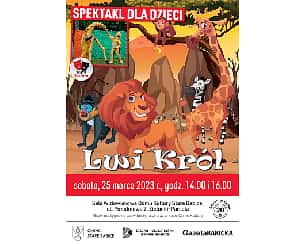 Bilety na koncert "Lwi Król" - Teatr Prima w Zielonkach-Parceli - 25-03-2023