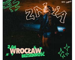 Bilety na koncert Zalia - kocham i tęsknię Tour | Wrocław - 02-04-2023