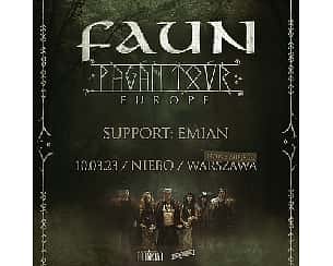Bilety na koncert Faun zmiana lokalizacji w Warszawie - 10-03-2023