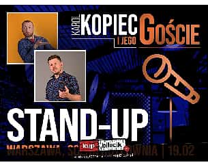 Bilety na kabaret Karol Kopiec i jego Goście w Warszawie - 19-02-2023