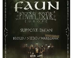 Bilety na koncert Faun | Warszawa - 10-03-2023
