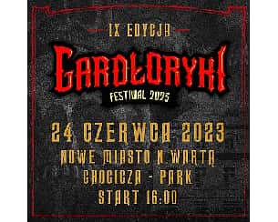 Bilety na Gardłoryki Festiwal 2023