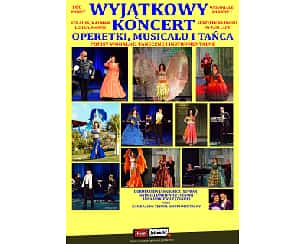 Bilety na koncert OPERETKI, MUSICALU I TAŃCA w Szczawnie Zdroju - 18-03-2023