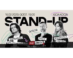 Bilety na kabaret Stand-up: Maciek Adamczyk - Stand-up w Kicia Kocia / 15.2.2023r. / g.19:00 w Warszawie - 15-02-2023