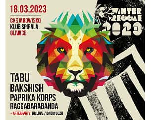 Bilety na koncert WINTER REGGAE 2023 w Gliwicach - 18-03-2023