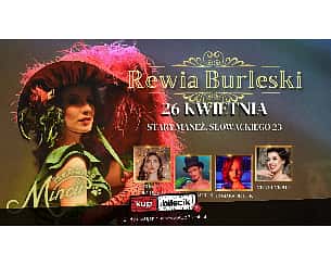 Bilety na spektakl Rewia Burleski by Madame de Minou - Himerus, Beatrycze, Tamara, Velvet i Minou na największym wydarzeniu burleskowym w kraju! - Gdańsk - 26-04-2023
