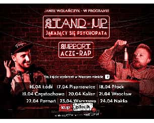 Bilety na koncert Janek Wolańczyk Stand-up - Stand-Up Bielawa Rabarbar - 12-02-2023