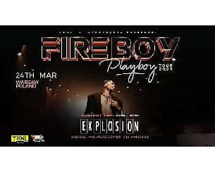Bilety na koncert FIREBOY w Warszawie - 24-03-2023