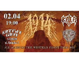 Bilety na koncert 1914 + Katla + Three Eyes of The Void w Szczecinie - 02-04-2023