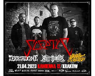 Bilety na koncert Sceptic, Terrordome, Sewer Dwellers, Terrify | Kraków - 21-04-2023