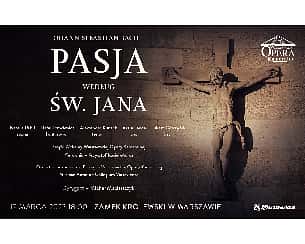 Bilety na koncert Pasja według św. Jana / J. S. Bach w Warszawie - 19-03-2023