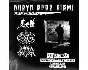Bilety na koncert Krzyk spod ziemi w Mysłowicach - 25-03-2023