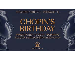 Bilety na koncert URODZINY CHOPINA - Robert Skiera, Jagoda Sokołowska- O’Donovan w Warszawie - 01-03-2023