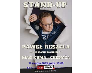 Bilety na kabaret Stand-up Fala - Paweł Reszela w Chełmży - 17-03-2023