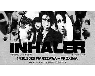 Bilety na koncert INHALER w Warszawie - 13-10-2023