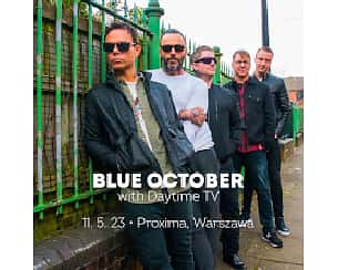 Bilety na koncert Blue October w Warszawie - 11-05-2023