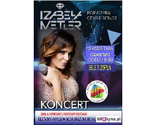 Bilety na koncert Izabeli Metler w Zagórowie - 13-04-2023