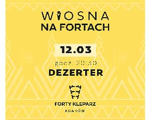 Bilety na koncert DEZERTER | Kraków - 12-03-2023