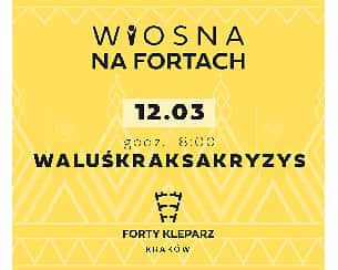 Bilety na koncert WaluśKraksaKryzys | Kraków - 12-03-2023