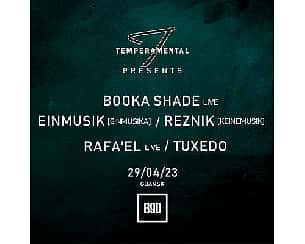 Bilety na koncert BOOKA SHADE / EINMUSIK / REZNIK (Keinemusik) w Gdańsku - 29-04-2023
