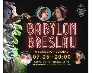 Bilety na spektakl Babylon Breslau – Na imię było Jej: Szkarłat || Burleskowe Murder Mistery - Wrocław - 07-05-2023