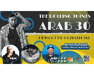 Bilety na koncert THE ROLLING JOINTS ARAB 30 - powrót do przeszłości w Warszawie - 16-03-2023