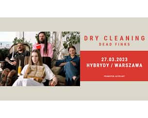 Bilety na koncert Dry Cleaning w Warszawie - 27-03-2023