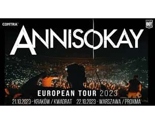Bilety na koncert Annisokay w Warszawie - 22-10-2023