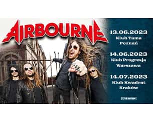 Bilety na koncert Airbourne w Warszawie - 14-06-2023