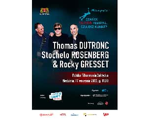 Bilety na Thomas Dutronc, Stochelo Rosenberg & Rocky Gresset - Gdańsk Siesta Festival. Czujesz Klimat?