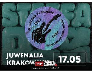 Bilety na koncert Juwenalia Krakowskie - STREFA PLAŻA - JuweŚroda - KIZO | TRIBBS | x | x | w Krakowie - 17-05-2023