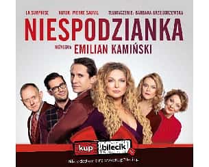 Bilety na spektakl Niespodzianka - Znakomity spektakl komediowy w reżyserii Emiliana Kamińskiego! - Kalisz - 19-03-2023