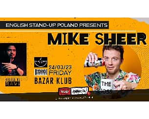Bilety na koncert English Stand up Poland - MIKE SHEER - English Stand-up - Headliner Showcase - 24-03-2023