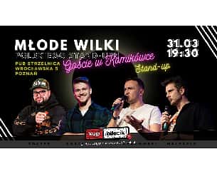 Bilety na kabaret Warsaw Stand-up - Młode Wilki Polskiego Stand-Up: Kamil Maleszyk, Roman Kostelecki, Bartek Toczek, Artek Kochanowski w Poznaniu - 31-03-2023
