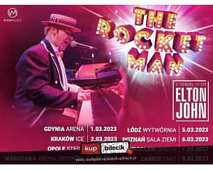 Bilety na koncert The Rocket Man, a tribute to Sir Elton John w Poznaniu - 23-10-2023