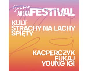 Bilety na Summer Arena Festival - SOBOTA - #ARENAdobrzeROCKUJE