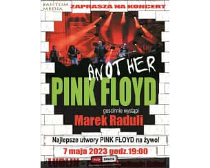 Bilety na koncert Another PINK FLOYD Tribute Band - Największe przeboje Pink Floyd na żywo - KONCERT ANOTHER PINK FLOYD I MAREK RADULI w Lublinie - 07-05-2023