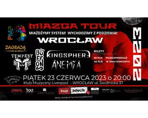 Bilety na koncert Miazga Tour 2023 - Trasa koncertowa we Wrocławiu - 23-06-2023