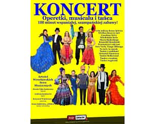 Bilety na koncert OPERETKI, MUSICALU I TAŃCA w Zgorzelcu - 16-04-2023