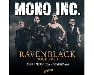 Bilety na koncert MONO INC w Warszawie - 23-09-2023